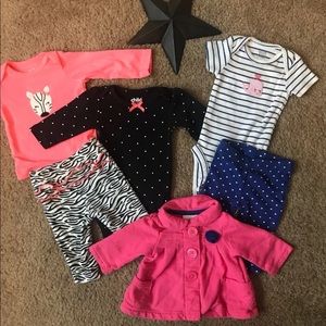 Newborn baby girl clothes